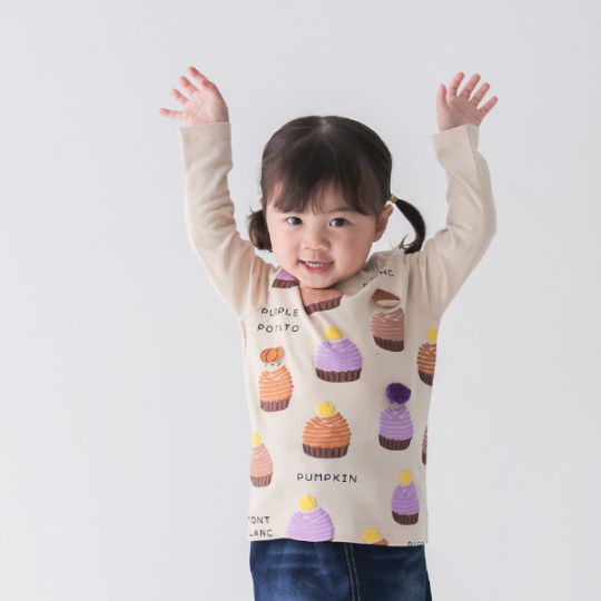 【25FW】モンブラン ロングＴシャツ / ピンク