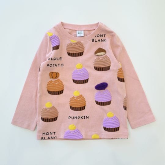 【25FW】モンブラン ロングＴシャツ / ピンク