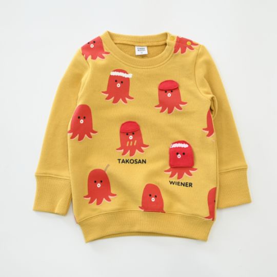 【25FW】タコさんウインナー トレーナー / アイボリー
