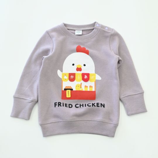 【25FW】からあげ トレーナー / ラベンダー