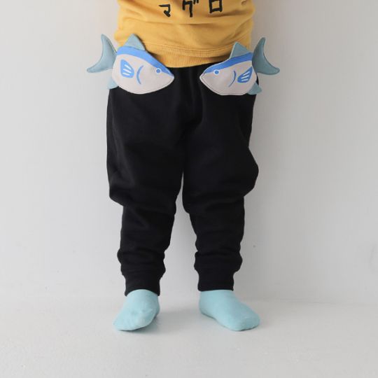 【25FW】マグロ ロングパンツ / ブルー