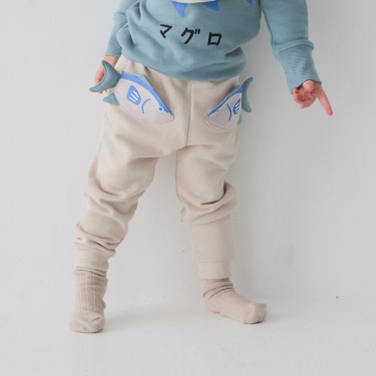 【25FW】マグロ ロングパンツ / ブラック