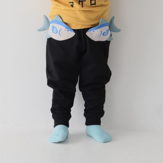 【25FW】マグロ ロングパンツ / ブラック