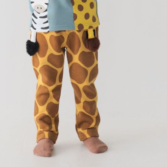 【25FW】きりん ロングパンツ / マスタード