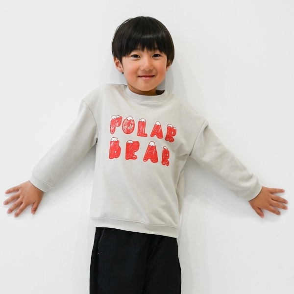 【25FW】シロクマ トレーナー / マスタード