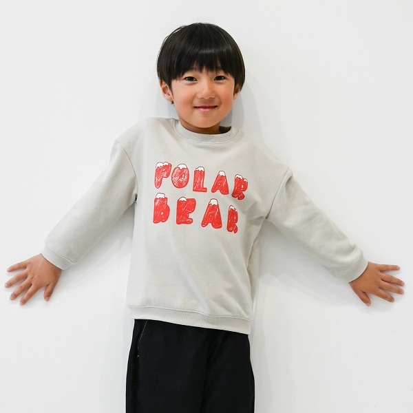 【25FW】シロクマ トレーナー / ブルー