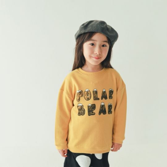 【25FW】シロクマ トレーナー / ブルー