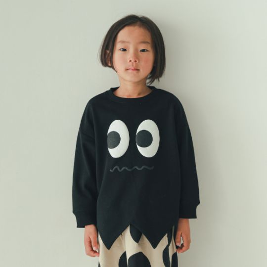 【25FW】モンスターなりきり トレーナー / ブラック