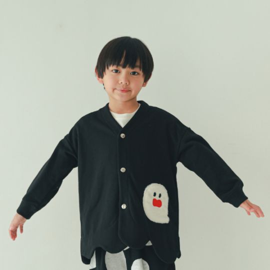 【25FW】おばけ型 カーディガン / グレー