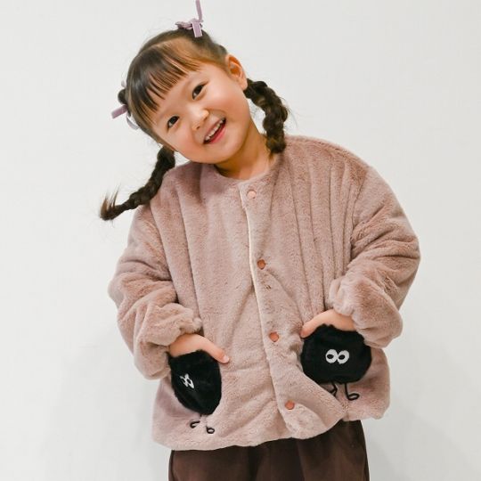 【25FW】モンスター ファージャケット / ブラウン
