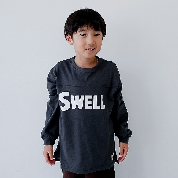 【25FW】SWELL ロングＴシャツ / レッド