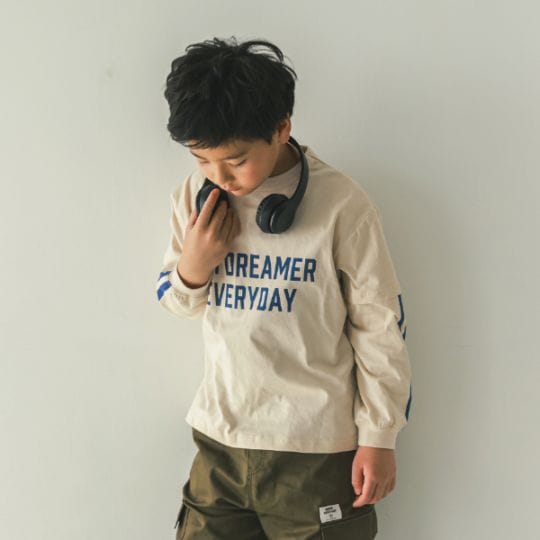 【25FW】DAY DREAMER ロングＴシャツ / サンド