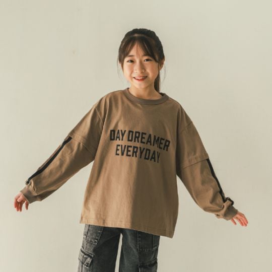 【25FW】DAY DREAMER ロングＴシャツ / ベージュ