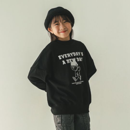 【25FW】EVERYDAY トレーナー / ブラック