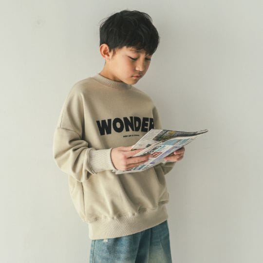 【25FW】WONDER トレーナー / ベージュ