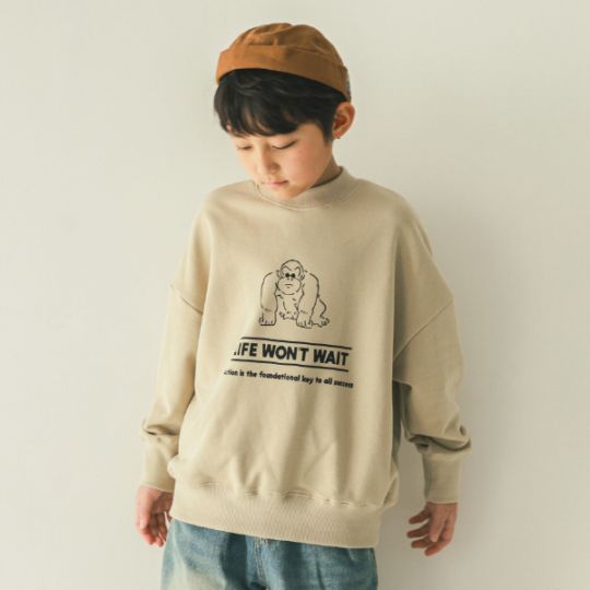 【25FW】GORILLA トレーナー / ベージュ