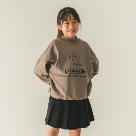 【25FW】GORILLA トレーナー / チャコールグレー