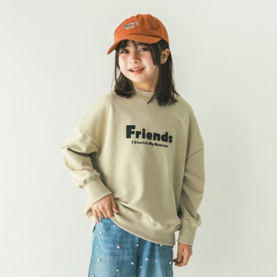 【25FW】FRIENDS トレーナー / チャコールグレー