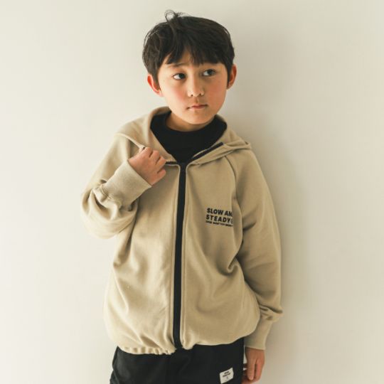 【25FW】ジップ パーカー / ブラック