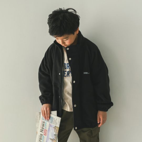 【25FW】フリース ブルゾン / ブラック