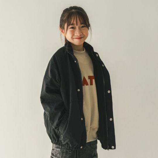 【25FW】ナイロン ジャケット / ブラック