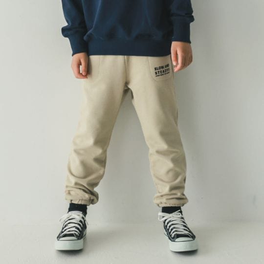 【25FW】スウェット ロングパンツ / サンド
