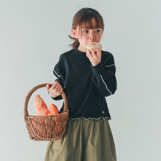 【25FW】メロー トレーナー / アイボリー