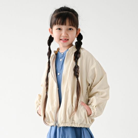 【25FW】ナイロン ギャザージャケット / ブラック