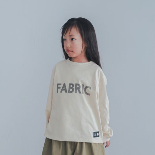 【25FW】FABRIC ロングＴシャツ / チャコールグレー