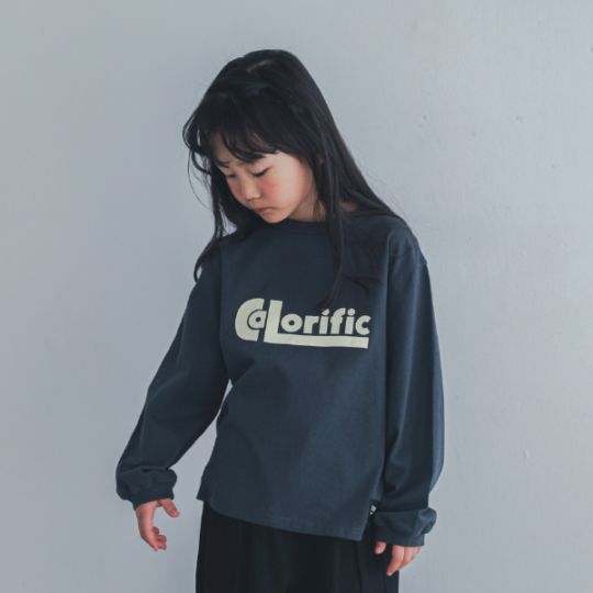 【25FW】Calorific ロングＴシャツ / ブルー