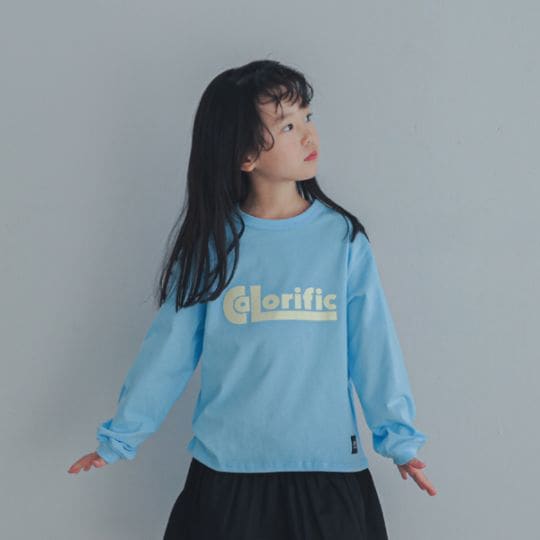【25FW】Calorific ロングＴシャツ / ブルー