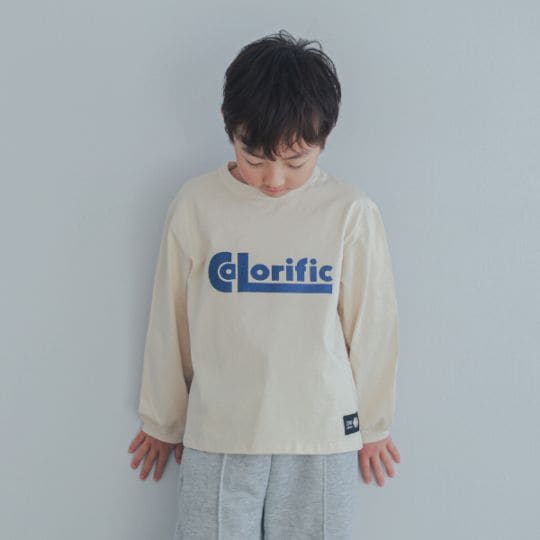【25FW】Calorific ロングＴシャツ / チャコールグレー