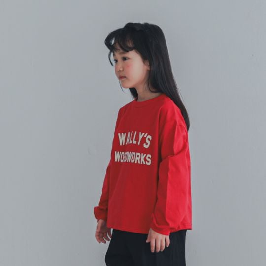 【25FW】WALLY ロングＴシャツ / レッド