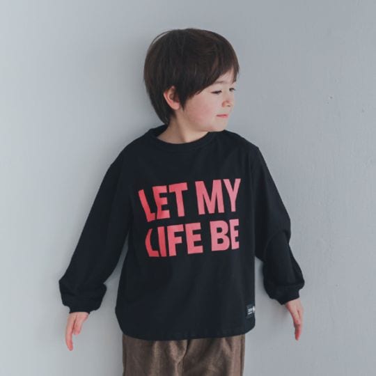 【25FW】LIFE BE ロングＴシャツ / オフホワイト
