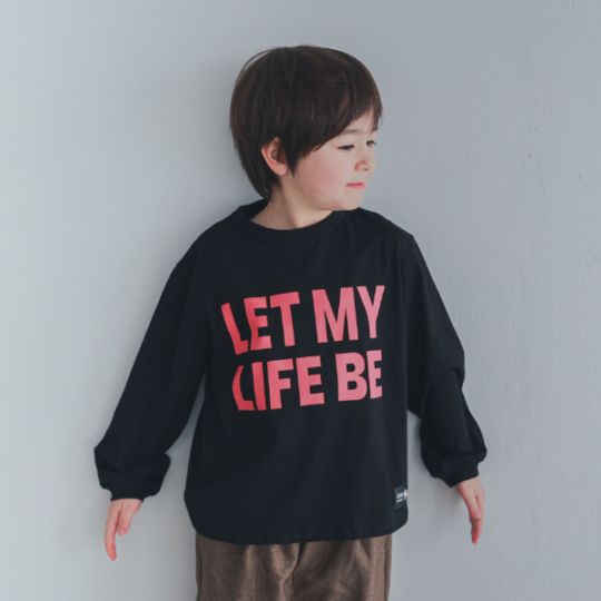 【25FW】LIFE BE ロングＴシャツ / ベージュ