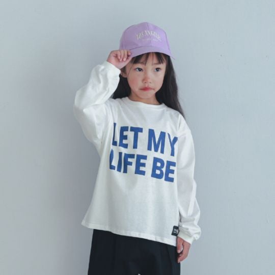 【25FW】LIFE BE ロングＴシャツ / ブラック