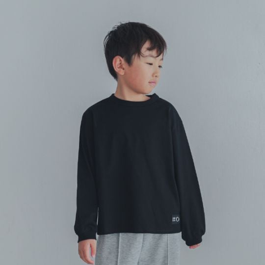 【25FW】ベーシック ロングTシャツ / ブラック