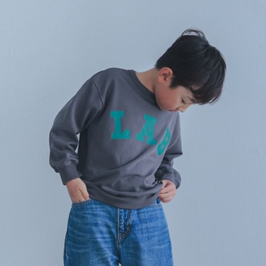 【25FW】LAB トレーナー / チャコールグレー