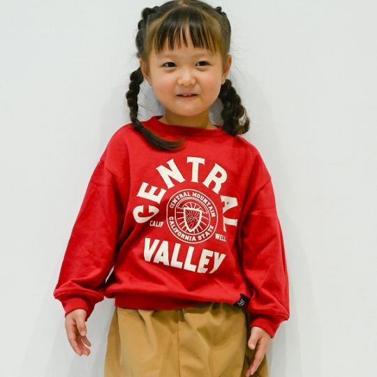 【25FW】CENTRAL トレーナー / チャコールグレー