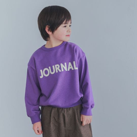 【25FW】JOURNAL トレーナー / パープル