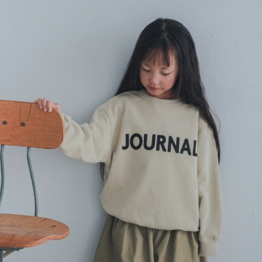 【25FW】JOURNAL トレーナー / ブラック