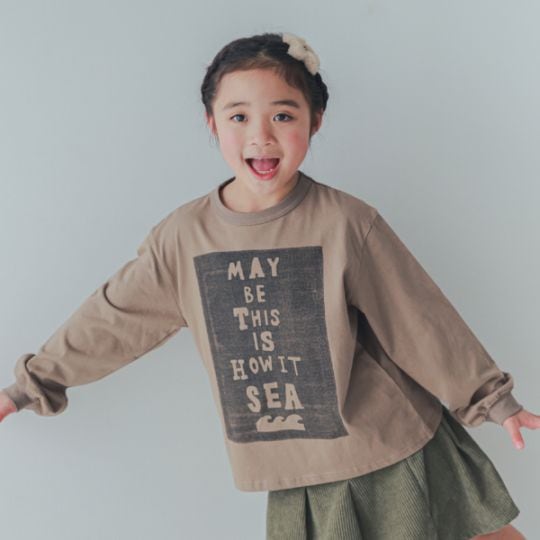 【25FW】SEA ロングＴシャツ / ベージュ