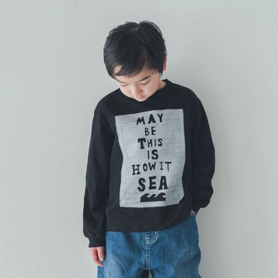【25FW】SEA ロングＴシャツ / ブラック
