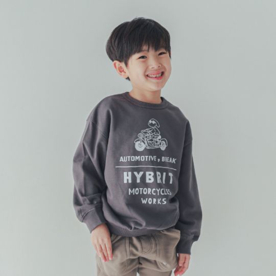 【25FW】HYBRIT トレーナー / レッド