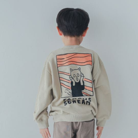 【25FW】SCREAM トレーナー / サンド