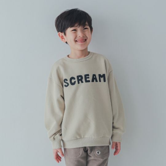 【25FW】SCREAM トレーナー / サンド