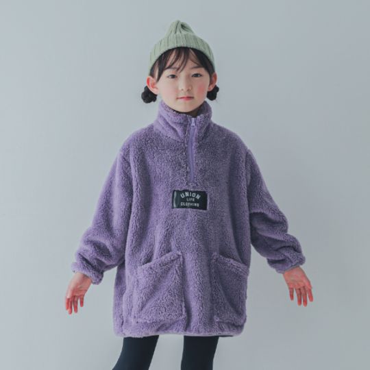 【25FW】ファー プルオーバー / パープル