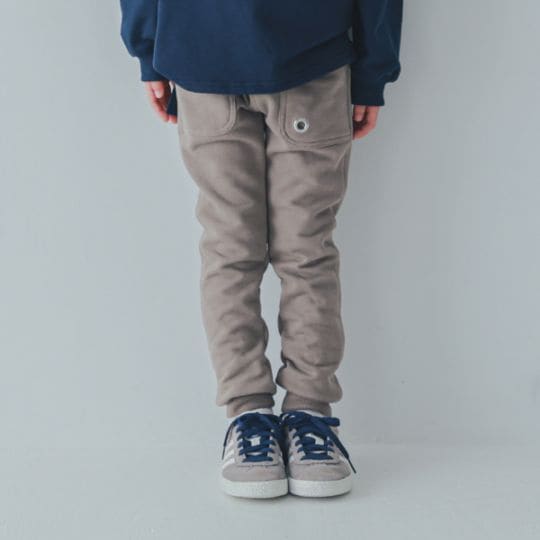 【25FW】スウェット リブロングパンツ / ベージュ