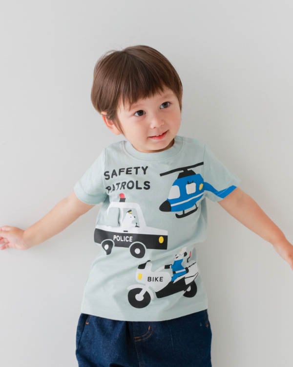 【チークルーム】パトロールＴシャツ / レッド