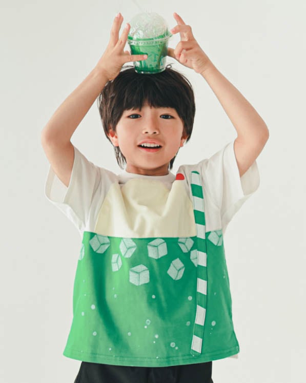 【ニコフラート】クリームソーダＴシャツ / ラベンダー